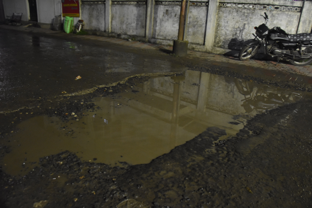 Nagpur Potholes Photos 2023