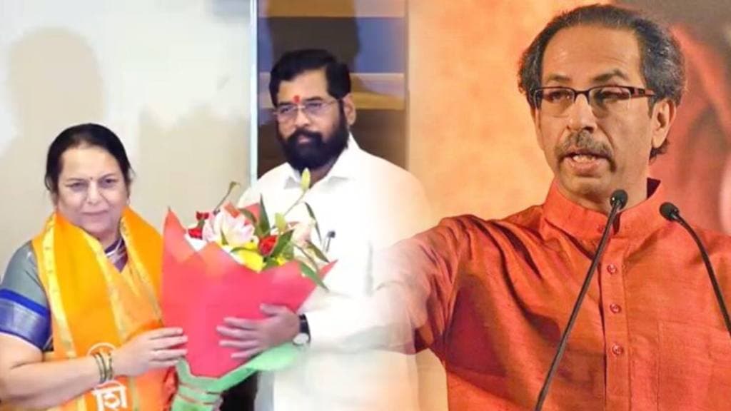 Neelam Gorhe - eknath shinde - Uddhav Thackeray