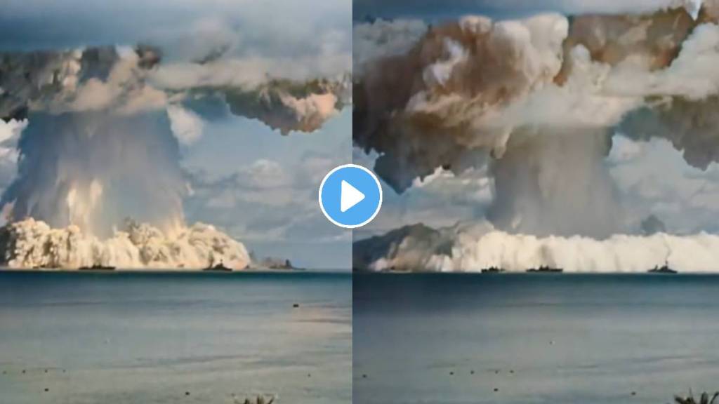 viral news nuclear bomb blast video trending news in internet google today viral video atomic bomb attack in 1945 video