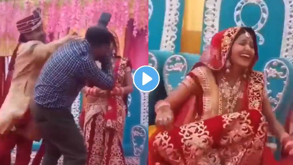 jealous groom slap photographer getting close to bride laughing video viral on social media