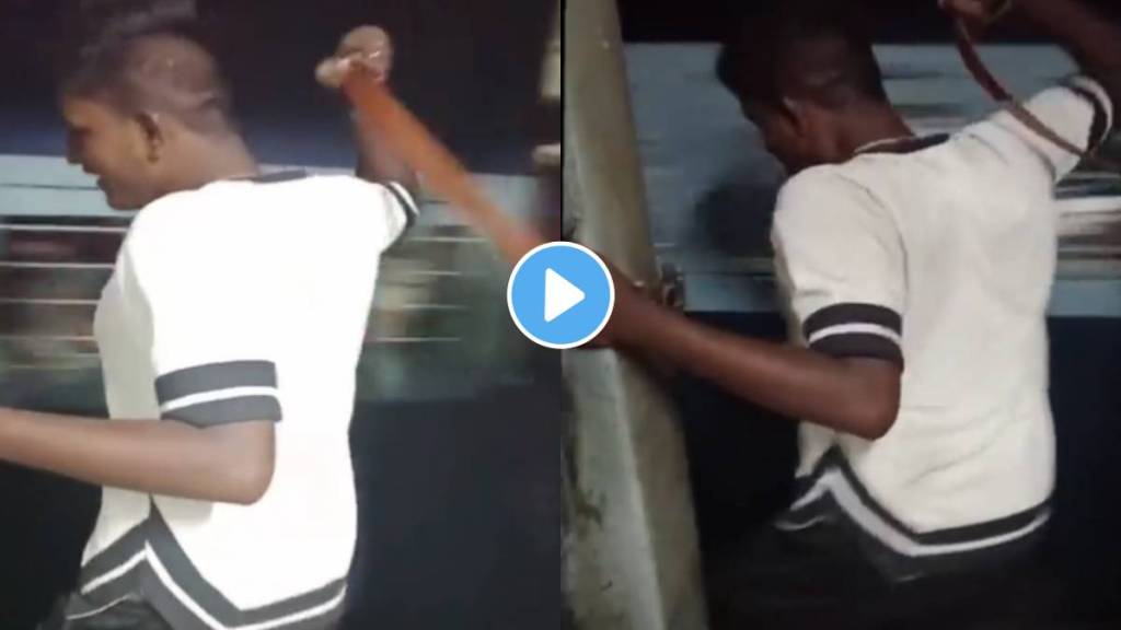 Railways Initiates Action After Video Of Man Hitting Passengers Of Another Moving Train With Belt Goes Viral on social media