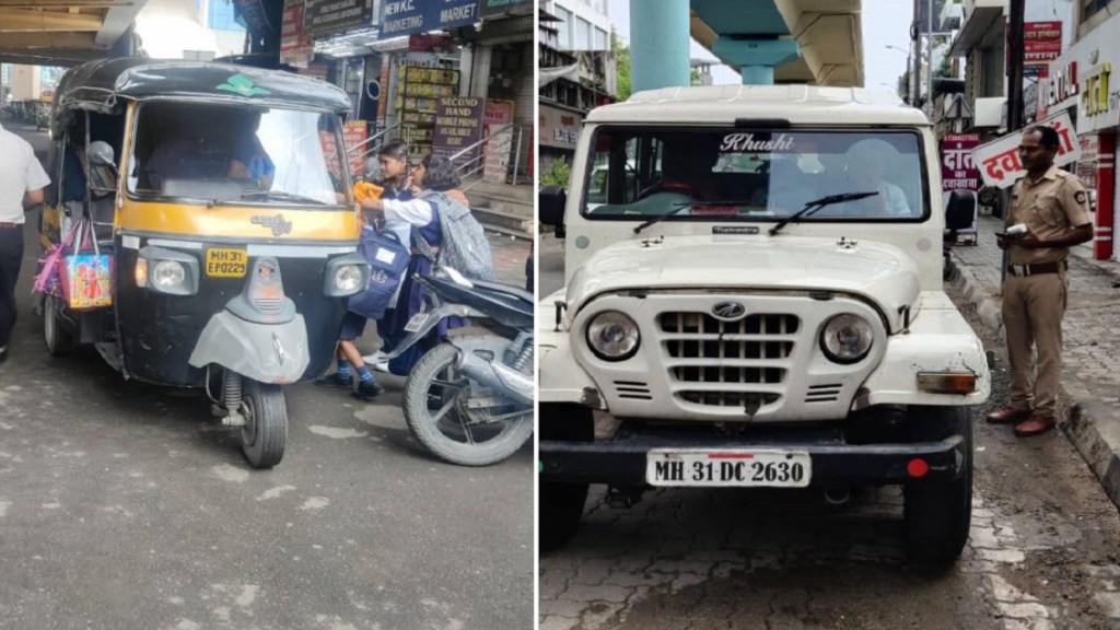 Action on school buses nagpur