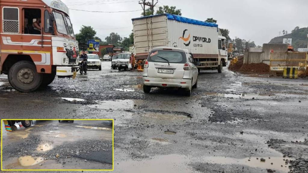 Nashik Mumbai highway potholes