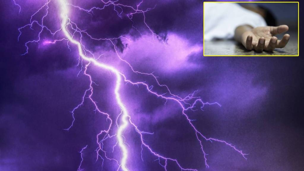 Lightning strikes Bhandara district