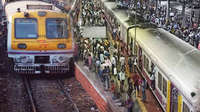 Mumbai Local Train Latest Update Are central Western Harbor Line Trains Running On Time Mumbai Rains News Check Here