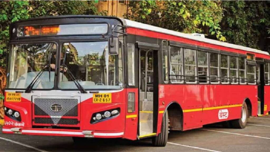 Thane Magathane BEST bus