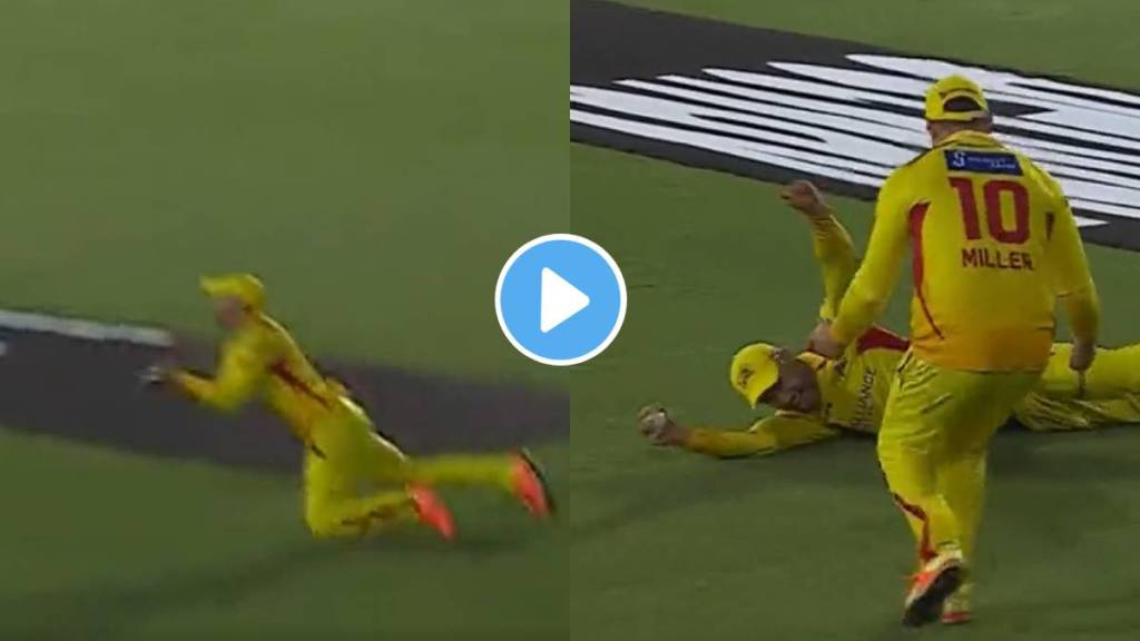 Faf du Plessis catch video