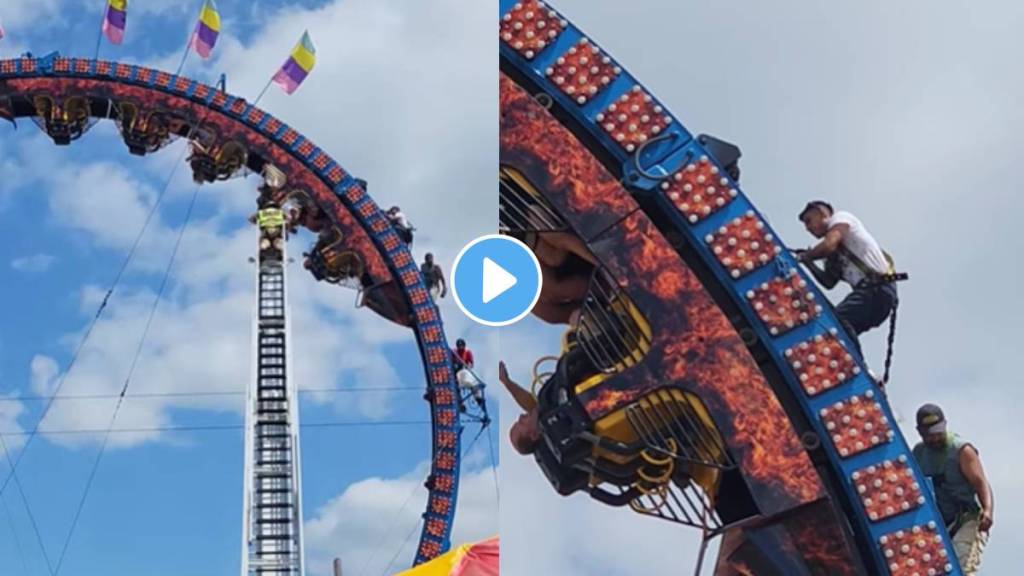 Riders stuck upside down in roller coaster for three hours due to technical glitch