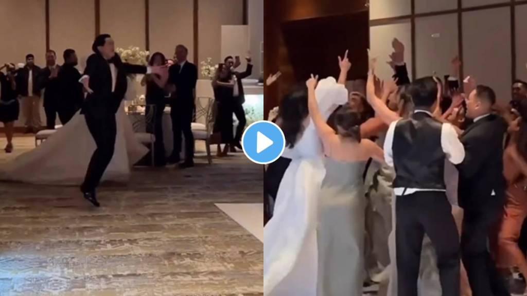 viral bride groom invite only friends dance in wedding dance viral video viral on social media