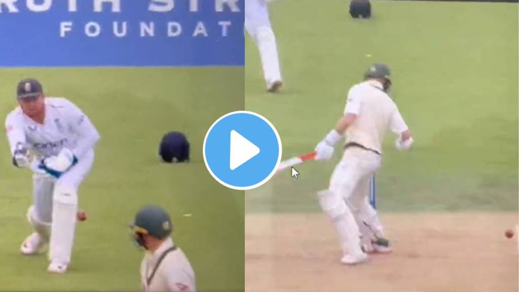 Jonny Bairstow and Marnus Labuschagne Video