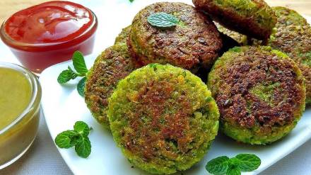 Palak Kabab for Kids - Healthy Spinach Tikki