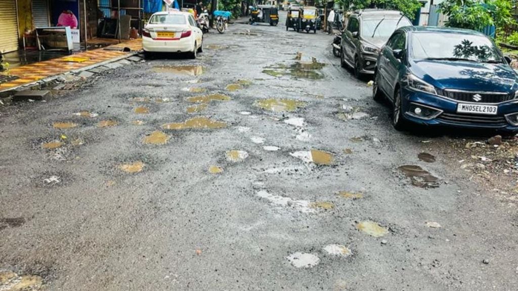 Potholes on New Ire Road