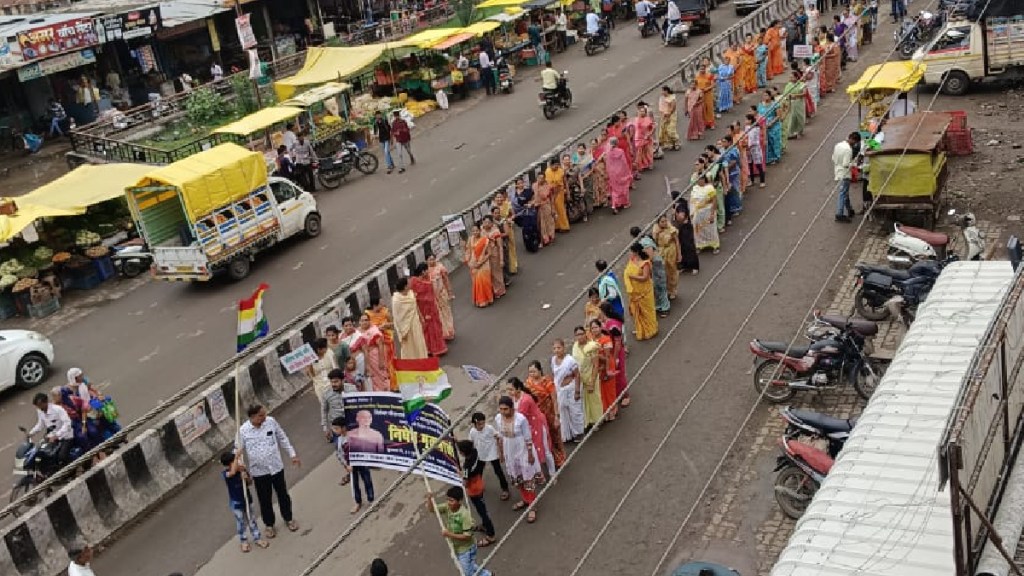 Silent march in Kamkumar Nandiji Maharaj murder case