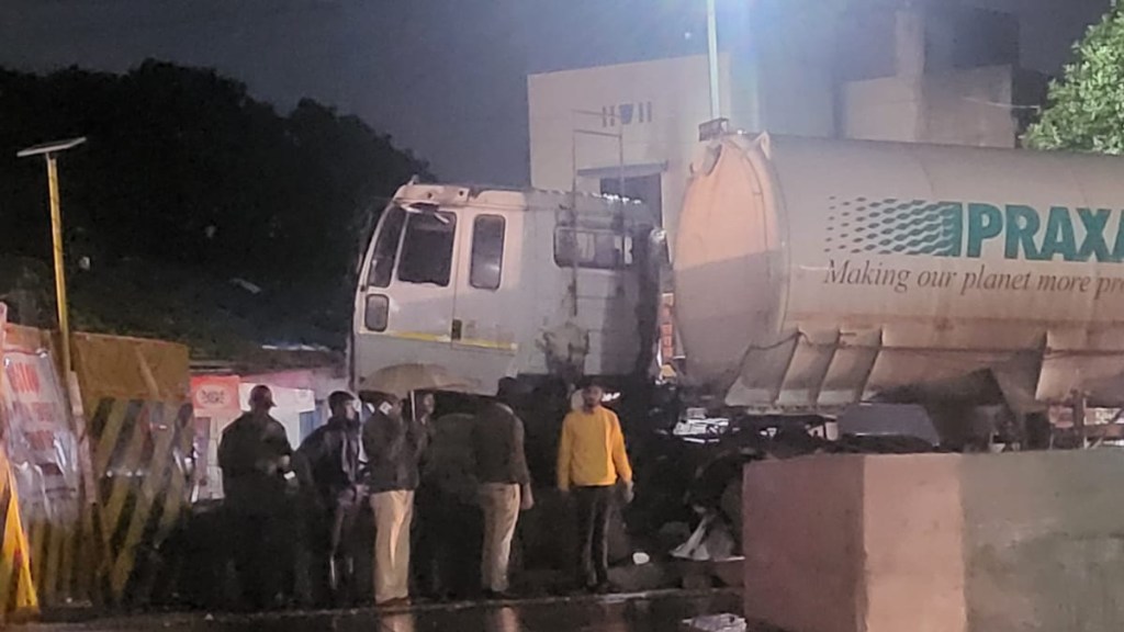 Tanker accident in Nigdi