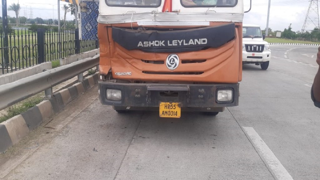 Accident on Samruddhi Highway