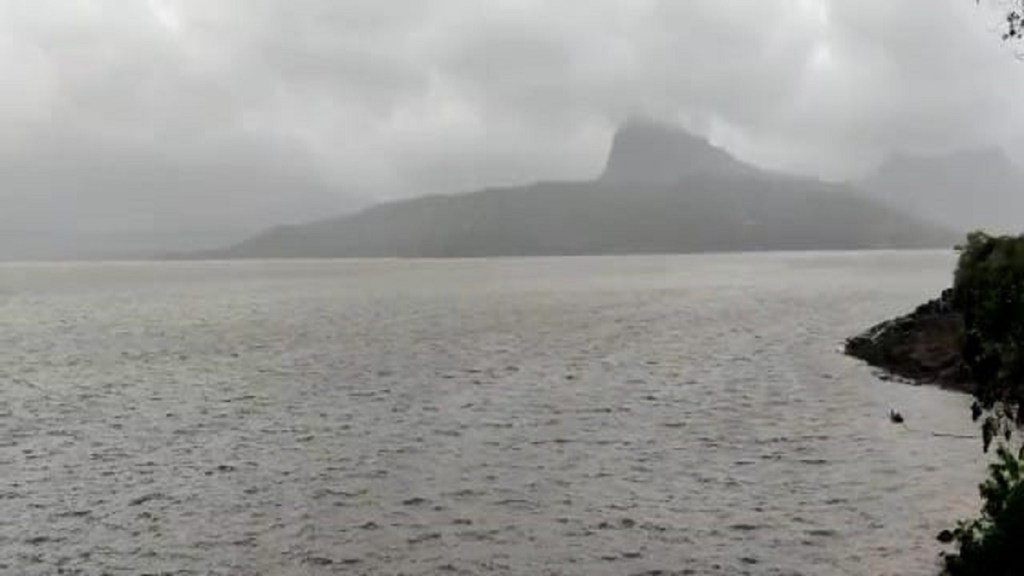 water storage in Pavana Dam