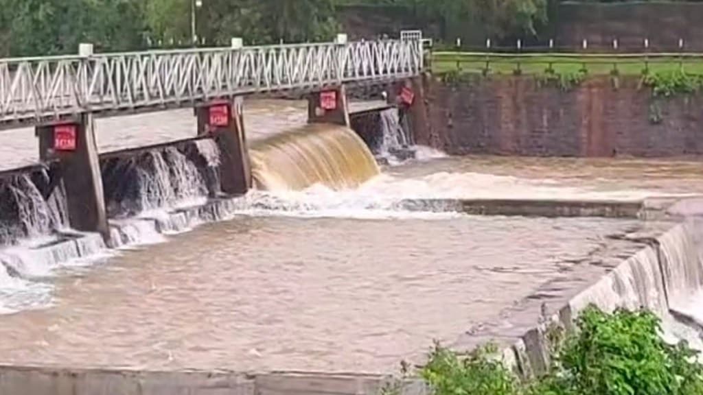 Radhanagari Dam first gate opens