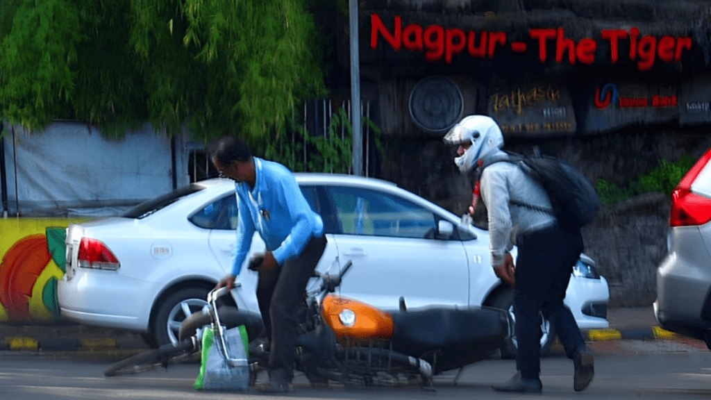 increase number of road accidents nagpur