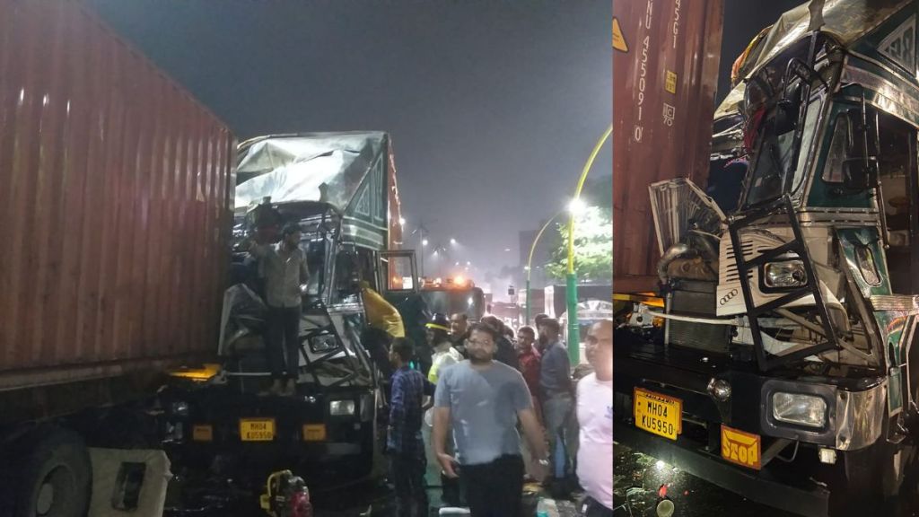 accident on ghodbandar road