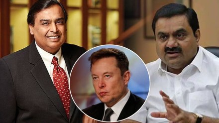 adani and ambani, elon musk