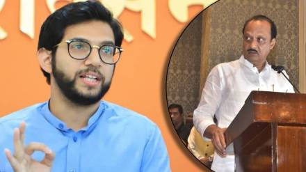 aditya thackeray and ajit pawar