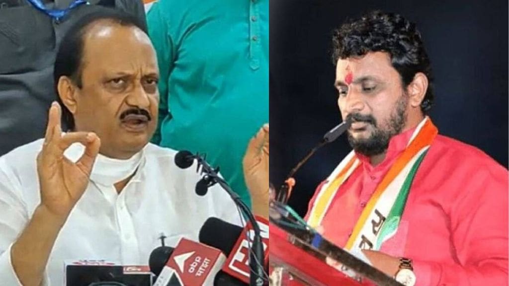 ajit pawar on amol mitkari