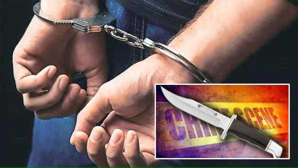 police arrested gangster with knife in court premises