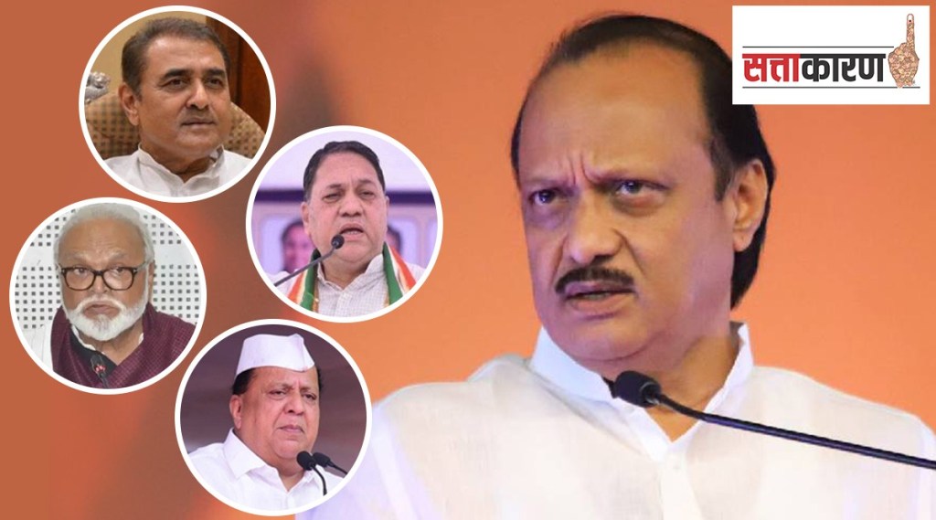 NCP, Ajit Pawar, Chhagan Bhujbal, Praful Patel, Dilip walse patil, Hasan Mushrif