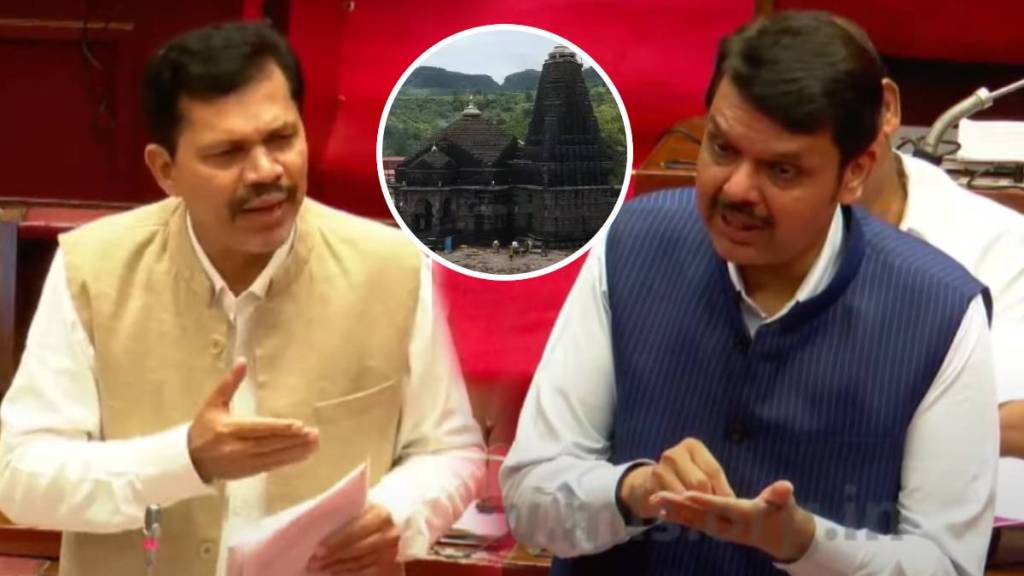 devendra fadnavis tryambkeshwar temple issue