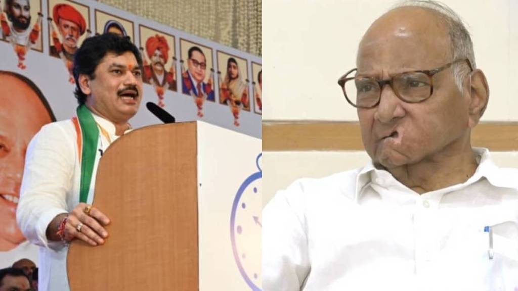 dhananjay munde sharad pawar