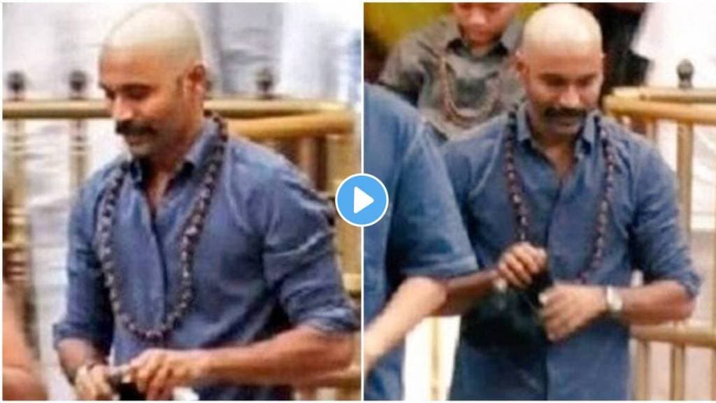 Dhanush surprises fans with clean shaven head