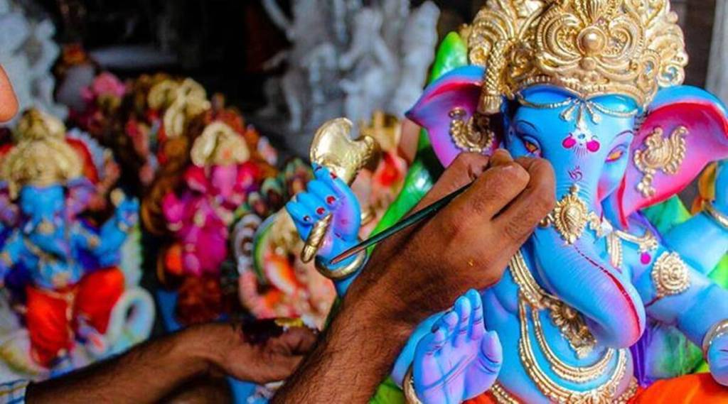 mandap permission for ganesh idol