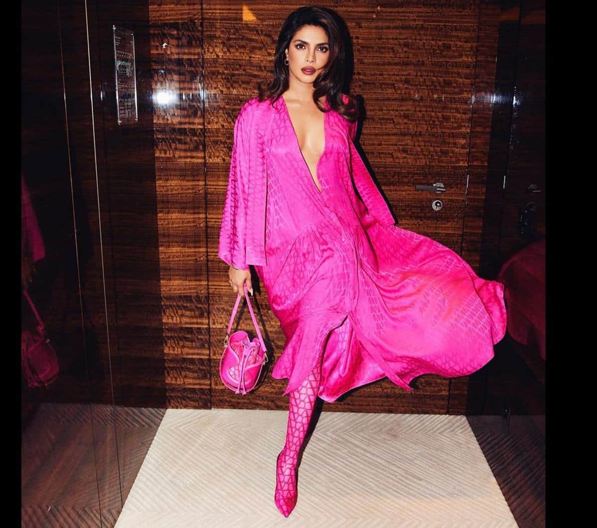 priyanka in pink