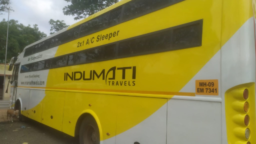 indumati travels accident