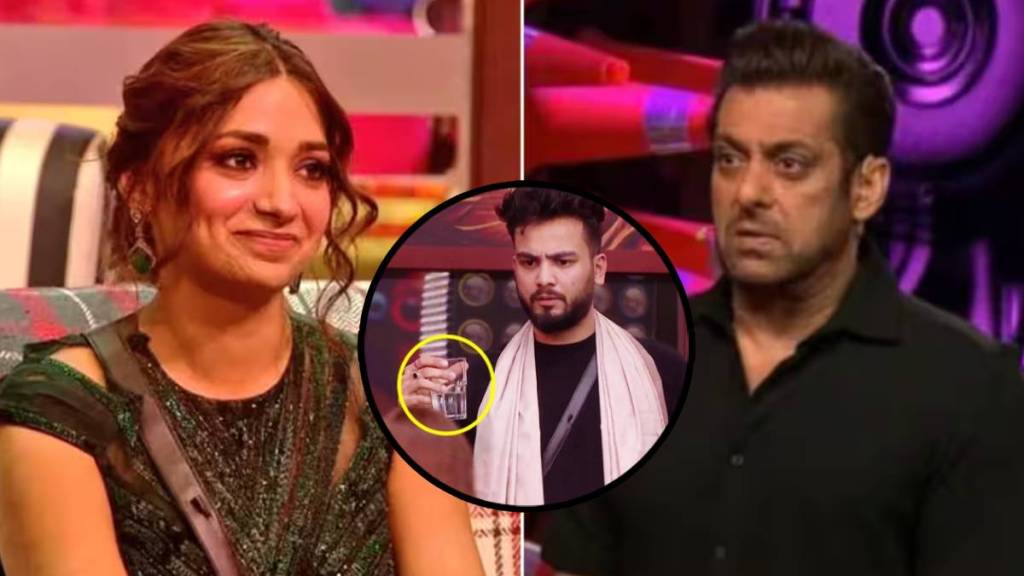 Salman Khan bashes Jiya Shankar for making Elvish Yadav drink soap water