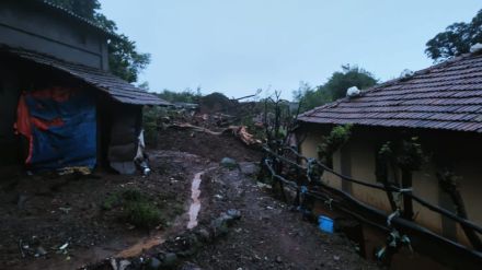 landslide in velhe