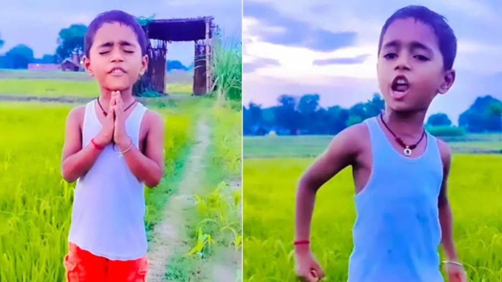 Little Boy Recite Sing Shiva Tandava Stotram