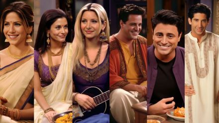 AI Image Of Friends Cast