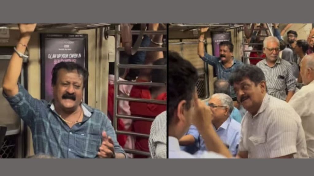 Man sings Kaanta Laga in Mumbai local as passengers dance. Viral video has 17 million views