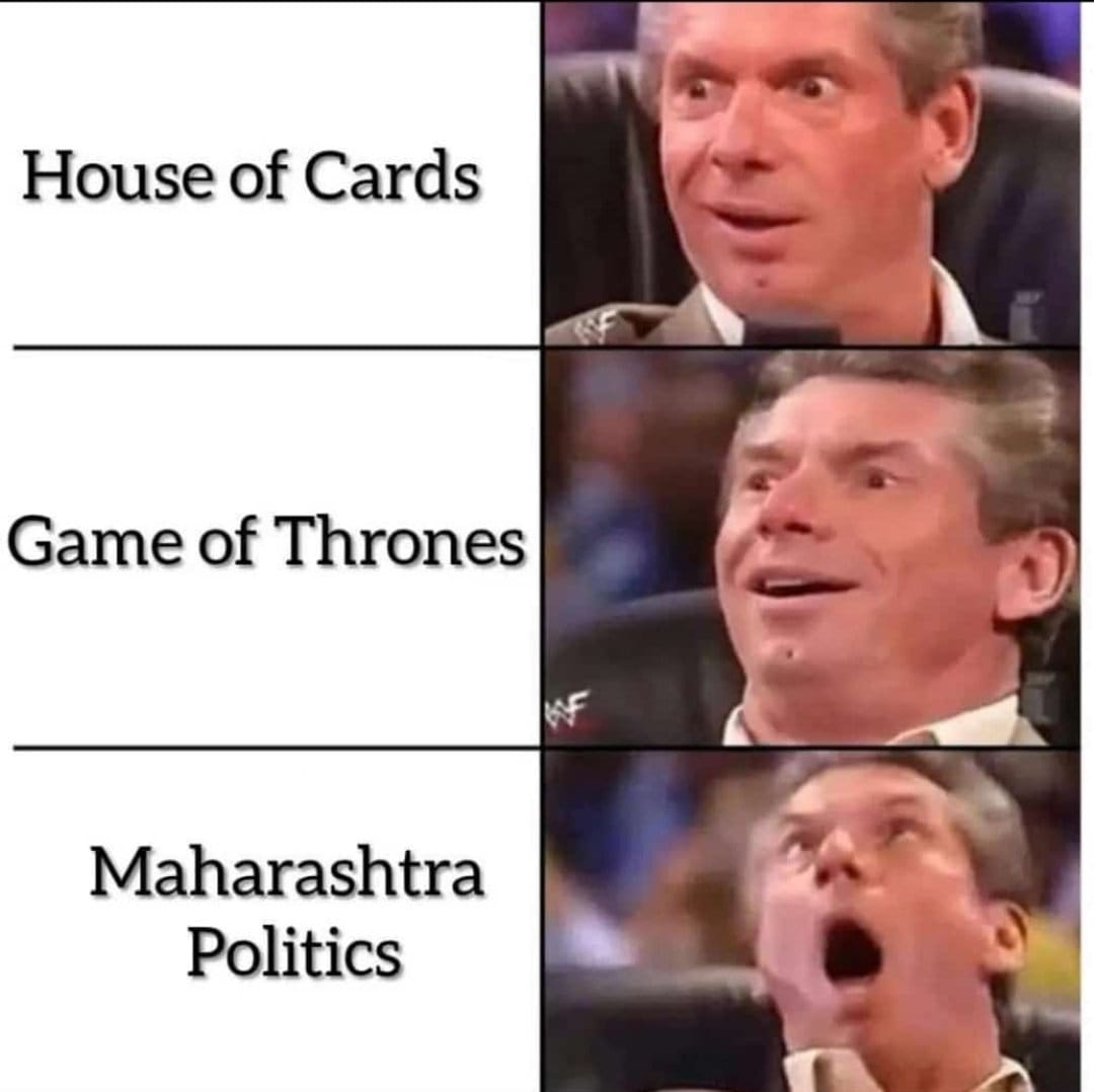 Maharashtra politics meme