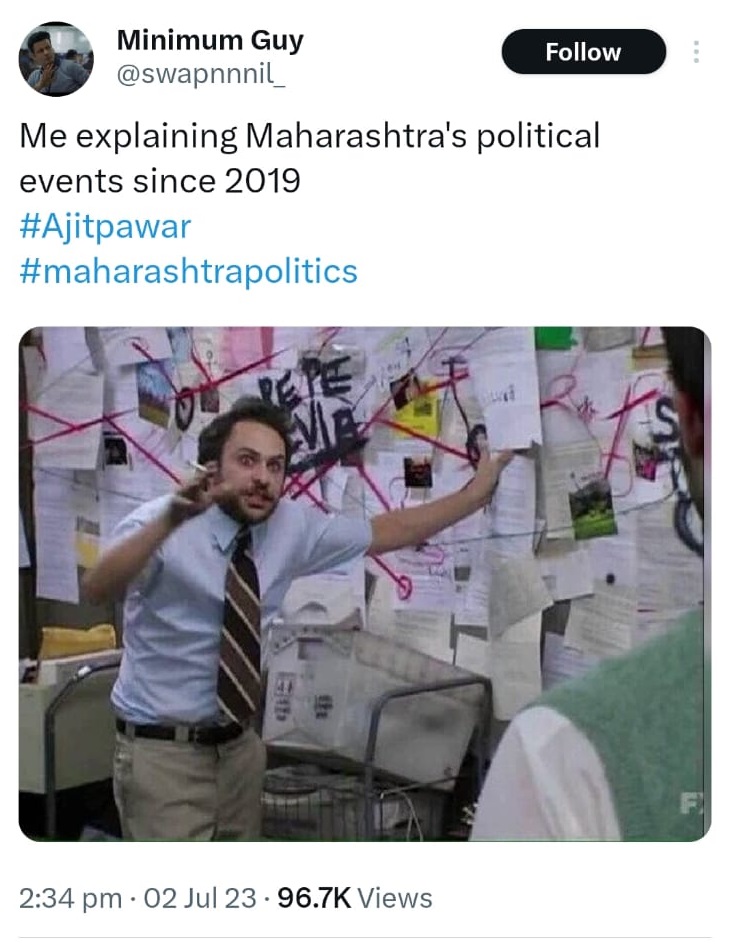 Maharashtra politics meme