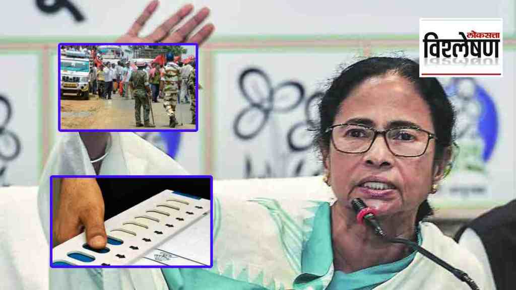 mamata banerjee and local body election violence