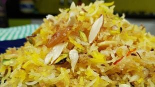 how to make Narali Bhat Recipe Sweet Coconut Rice