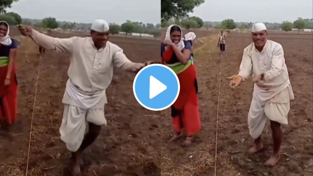 a farmer dance in the farm after raining video goes viral