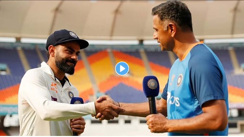 Before Virat's 500th match coach Dravid praised him fiercely said he is the inspiration of many players