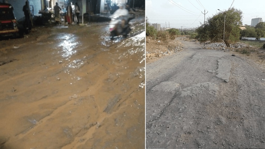 citizens suffering poor condition cemetery road mohne kalyan