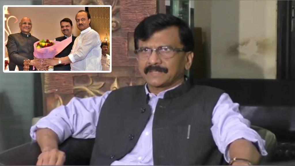 sanjay raut on ajit pawar ncp split