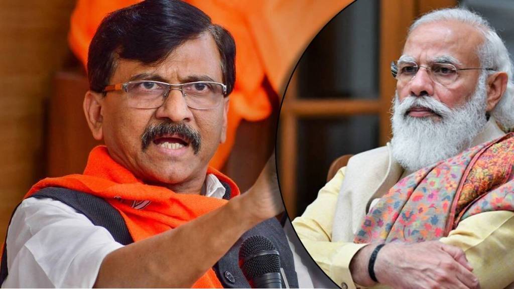 sanjay raut and narendra modi