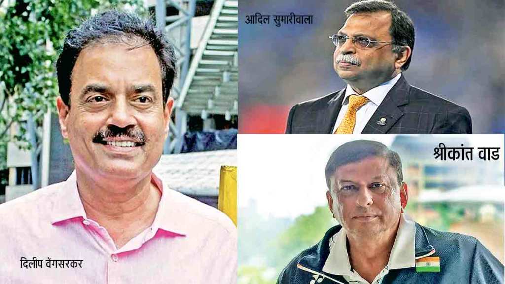 shiv chhatrapati sports award lifetime achievement for vengsarkar adil sumariwala and shrikant wad