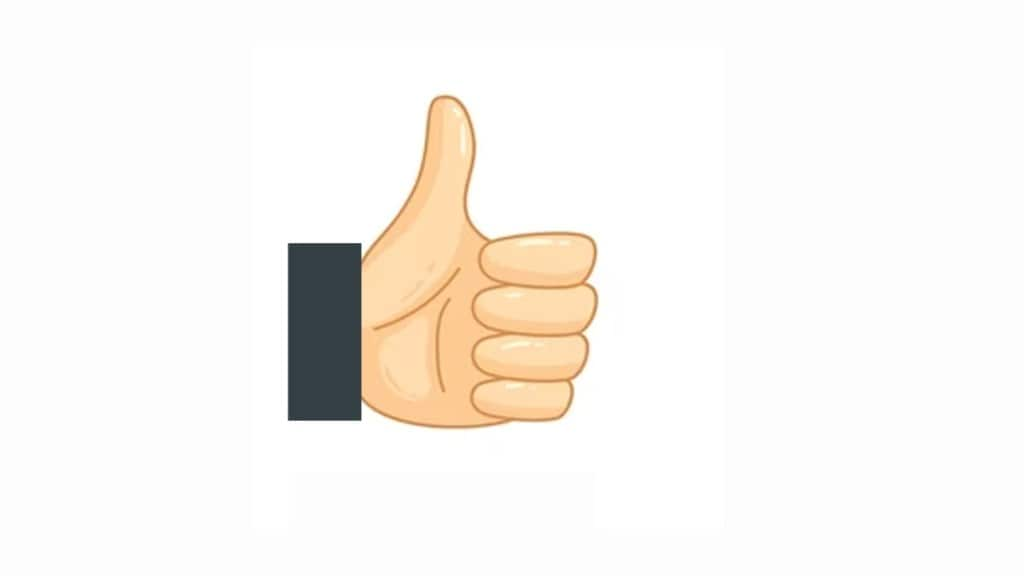 A thumbs up emoji costs a man $61000